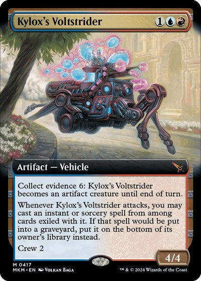 Kylox's Voltstrider (Extended Art) (Murders at Karlov Manor) Near Mint