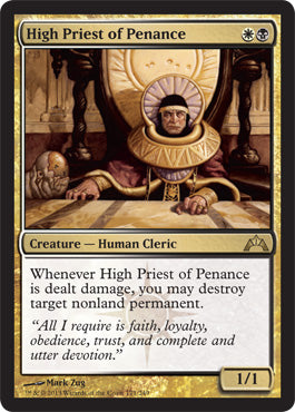 High Priest of Penance (Gatecrash) Near Mint Foil