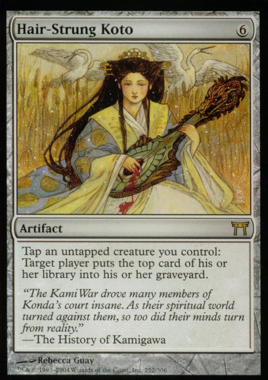 Hair-Strung Koto (Champions of Kamigawa) Near Mint