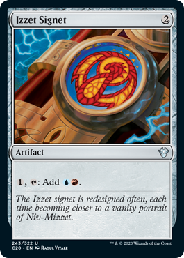 Izzet Signet (Commander 2020 Ikoria) Near Mint
