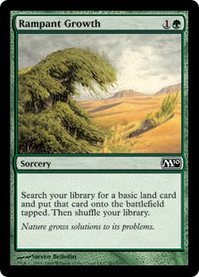 Rampant Growth (Magic 2010 Core Set) Near Mint Foil