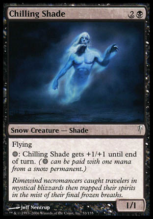 Chilling Shade (Coldsnap) Near Mint Foil