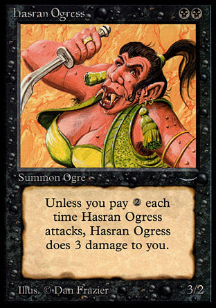 Hasran Ogress (dark circle) (Arabian Nights) Good