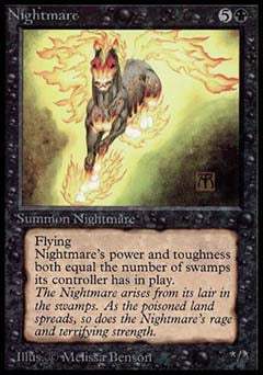 Nightmare (Alpha) Near Mint