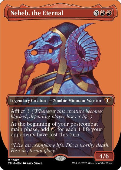 Neheb, the Eternal (Textured Foil) (Commander Masters) Near Mint