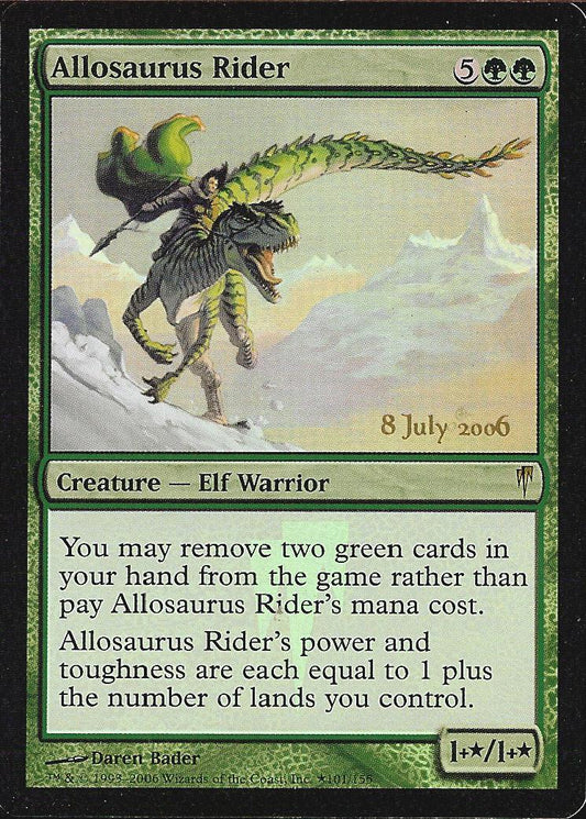 Allosaurus Rider (CS Prerelease) (Promotional Cards) Near Mint Foil
