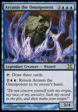 Arcanis the Omnipotent (10th Edition) Near Mint Foil