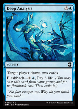 Deep Analysis (Eternal Masters) Near Mint Foil