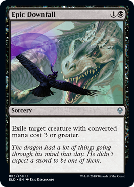 Epic Downfall (Throne of Eldraine) Near Mint Foil