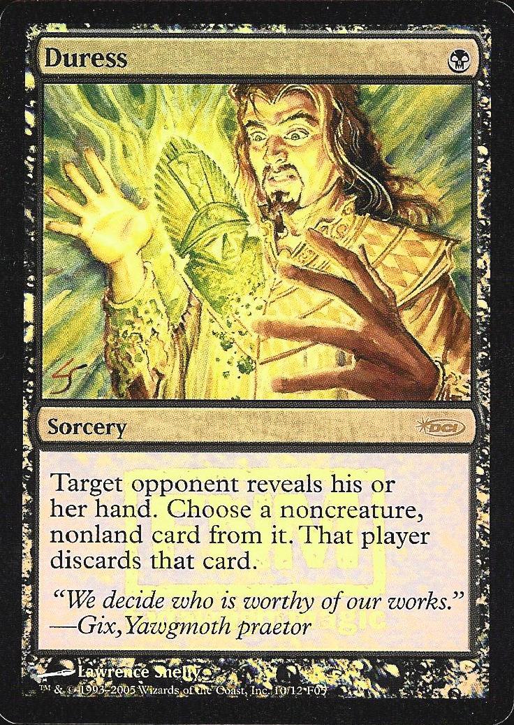 Duress (FNM) (Promotional Cards) Near Mint