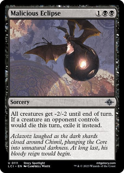Malicious Eclipse (The Lost Caverns of Ixalan) Near Mint