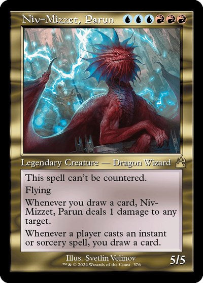 Niv-Mizzet, Parun (Retro Frame) (Ravnica Remastered) Near Mint