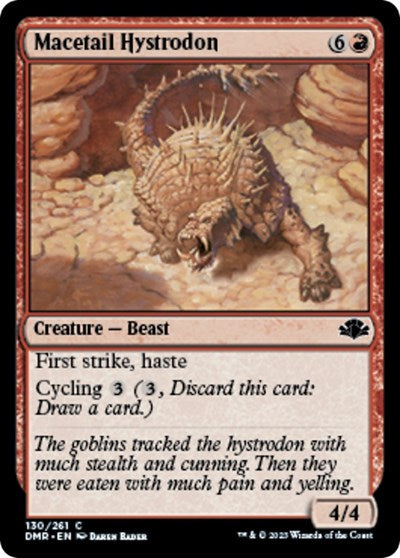 Macetail Hystrodon (Dominaria Remastered) Near Mint