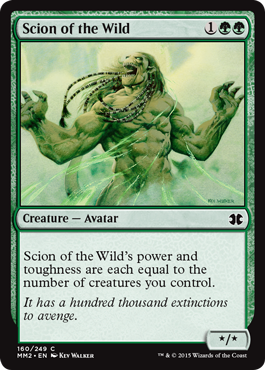 Scion of the Wild (Modern Masters 2015) Near Mint