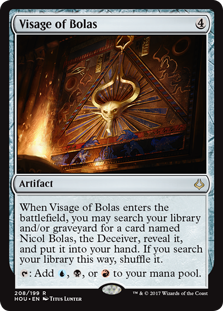 Visage of Bolas (Hour of Devastation) Near Mint