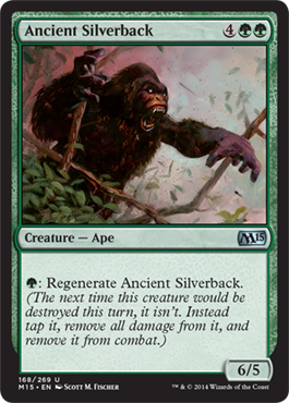 Ancient Silverback (Magic 2015 Core Set) Near Mint Foil