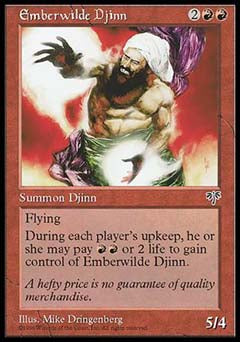 Emberwilde Djinn (Mirage) Near Mint