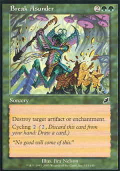 Break Asunder (Scourge) Near Mint Foil