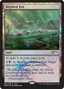 Blighted Fen (FNM) (Promotional Cards) Near Mint Foil