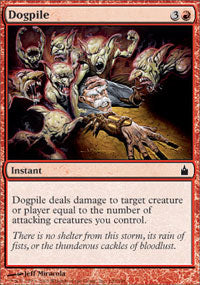 Dogpile (Ravnica) Near Mint Foil