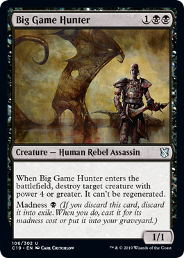 Big Game Hunter (Commander 2019) Near Mint