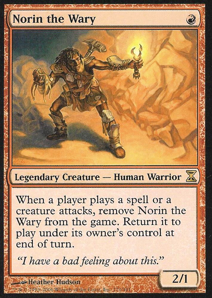 Norin the Wary (Time Spiral) Near Mint Foil