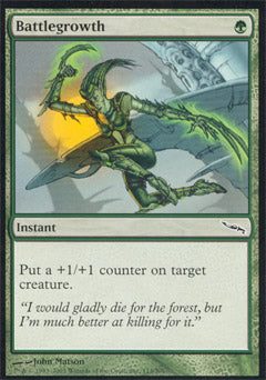 Battlegrowth (Mirrodin) Light Play Foil