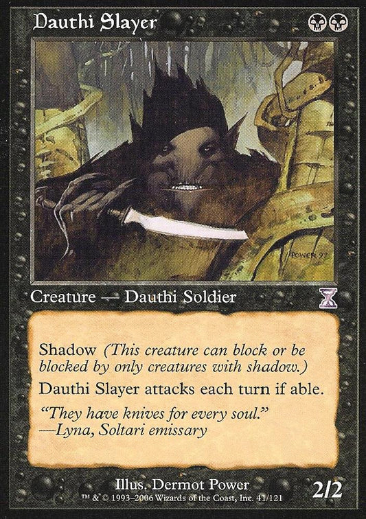 Dauthi Slayer (Time Spiral Time Shifted) Near Mint