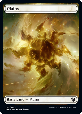Plains (250) (Theros Beyond Death) Near Mint