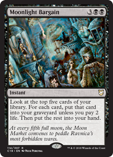 Moonlight Bargain (Commander 2018) Near Mint