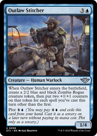 Outlaw Stitcher (Outlaws of Thunder Junction) Near Mint