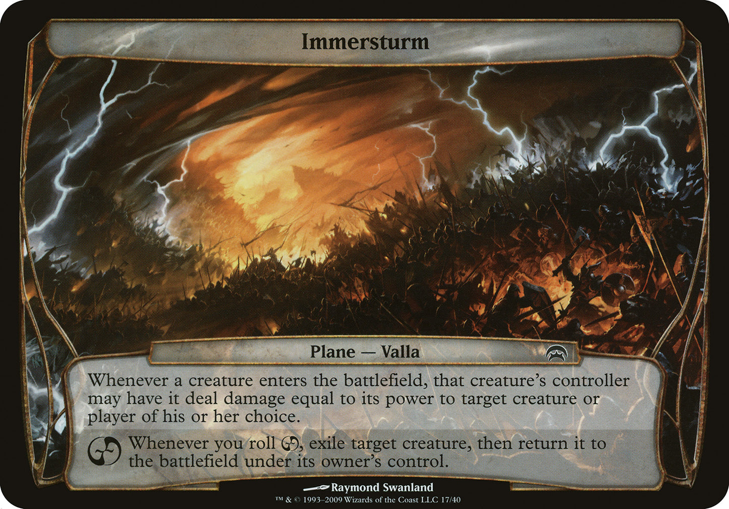 Immersturm (Planechase) Near Mint