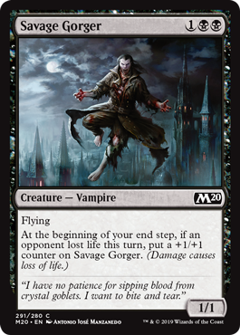 Savage Gorger (Magic 2020 Core Set) Near Mint