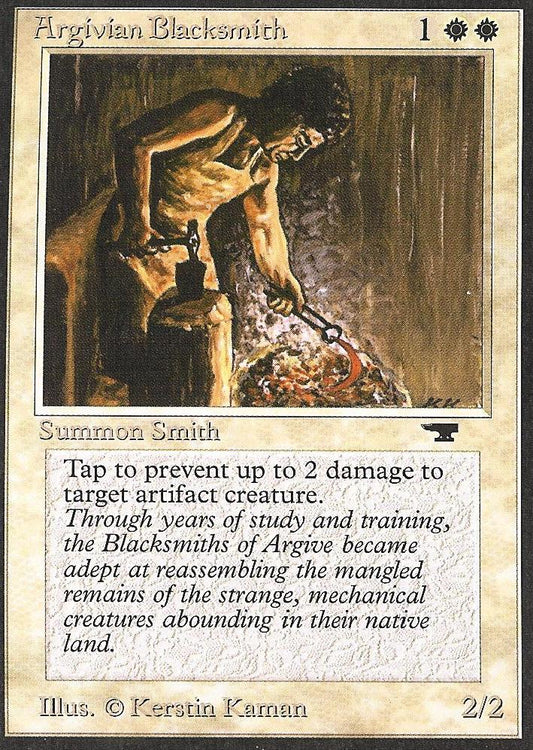 Argivian Blacksmith (Antiquities) Light Play
