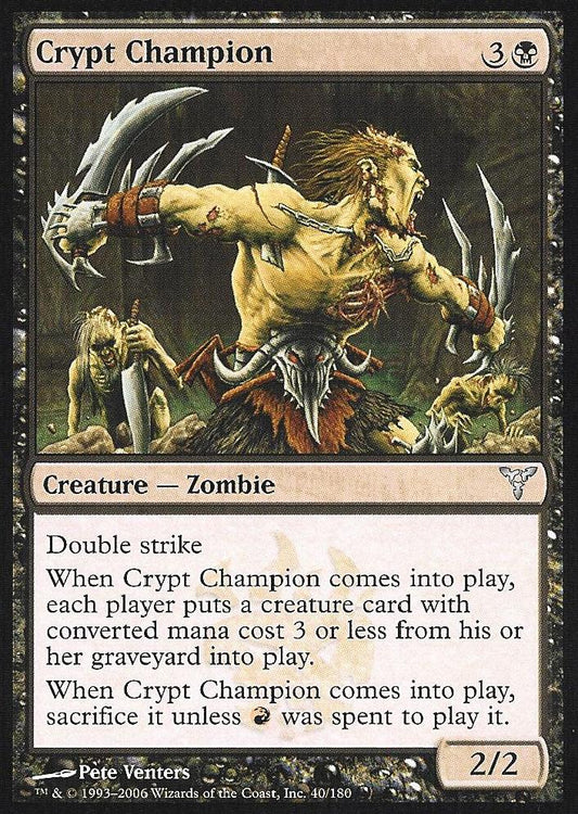 Crypt Champion (Dissension) Good