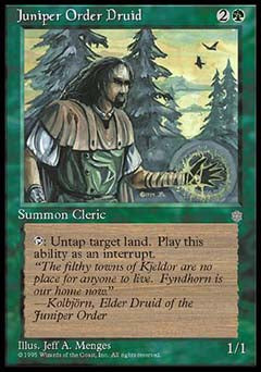 Juniper Order Druid (Ice Age) Good