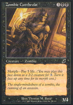 Zombie Cutthroat (Scourge) Near Mint