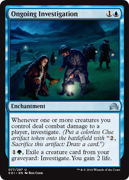 Ongoing Investigation (Shadows Over Innistrad) Near Mint Foil