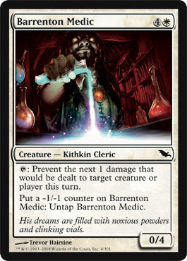 Barrenton Medic (Shadowmoor) Near Mint Foil