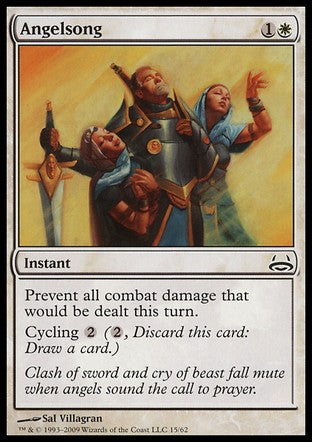 Angelsong (Duel Decks: Divine vs Demonic) Light Play