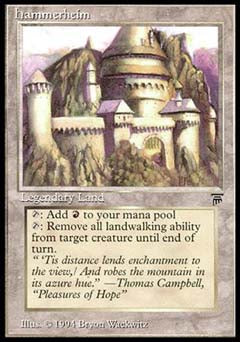 Hammerheim (Legends) Near Mint Italian