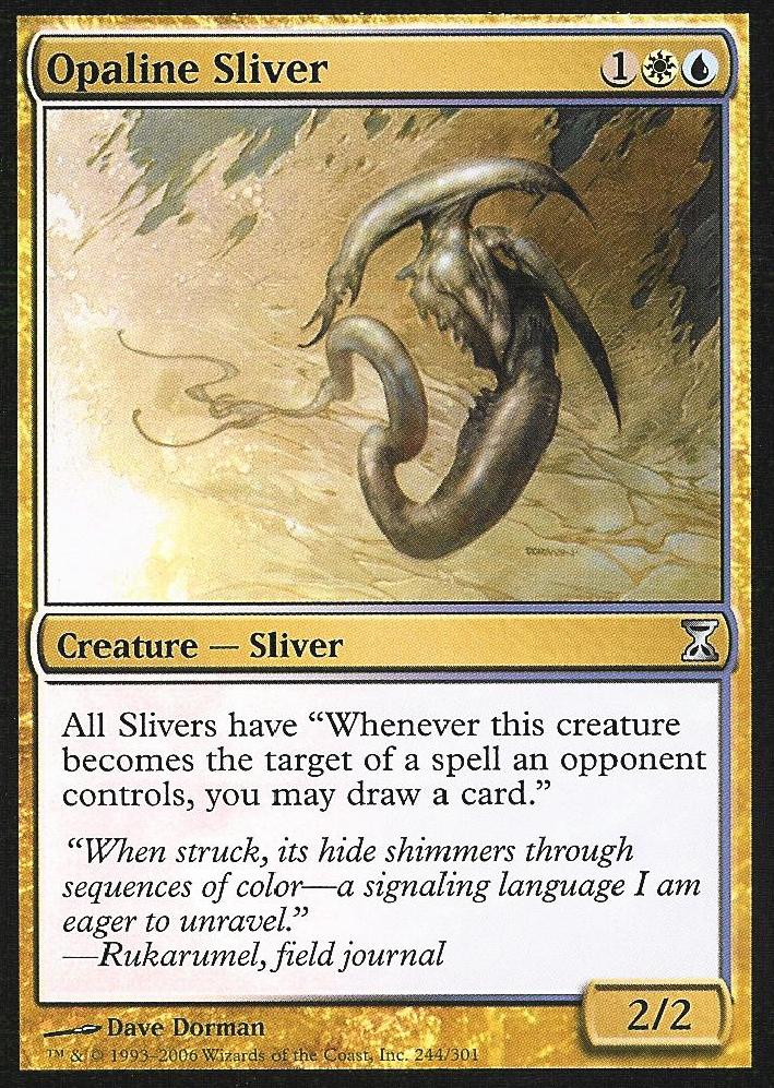 Opaline Sliver (Time Spiral) Near Mint Japanese