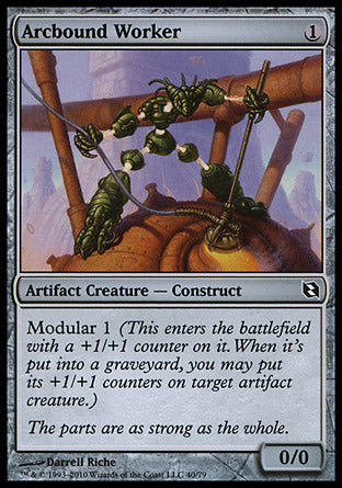 Arcbound Worker (Duel Decks: Elspeth vs Tezzeret) Near Mint