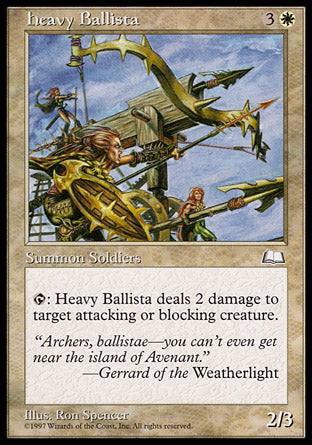 Heavy Ballista (Weatherlight) Near Mint