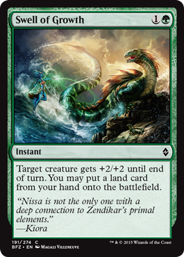 Swell of Growth (Battle for Zendikar) Near Mint