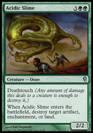 Acidic Slime (Duel Decks: Jace vs Vraska) Near Mint