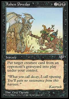 Ashen Powder (Mirage) Near Mint