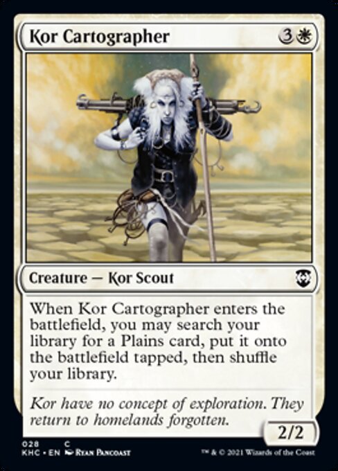 Kor Cartographer (Commander 2021 Kaldheim) Near Mint