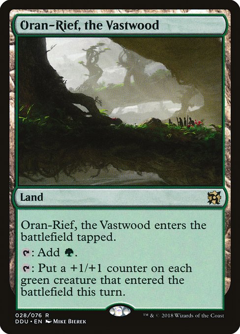 Oran-Rief, the Vastwood (Duel Decks: Elves vs Inventors) Near Mint