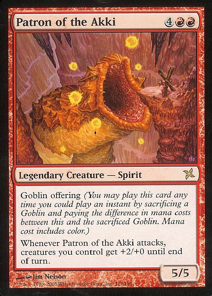 Patron of the Akki (Betrayers of Kamigawa) Near Mint Foil